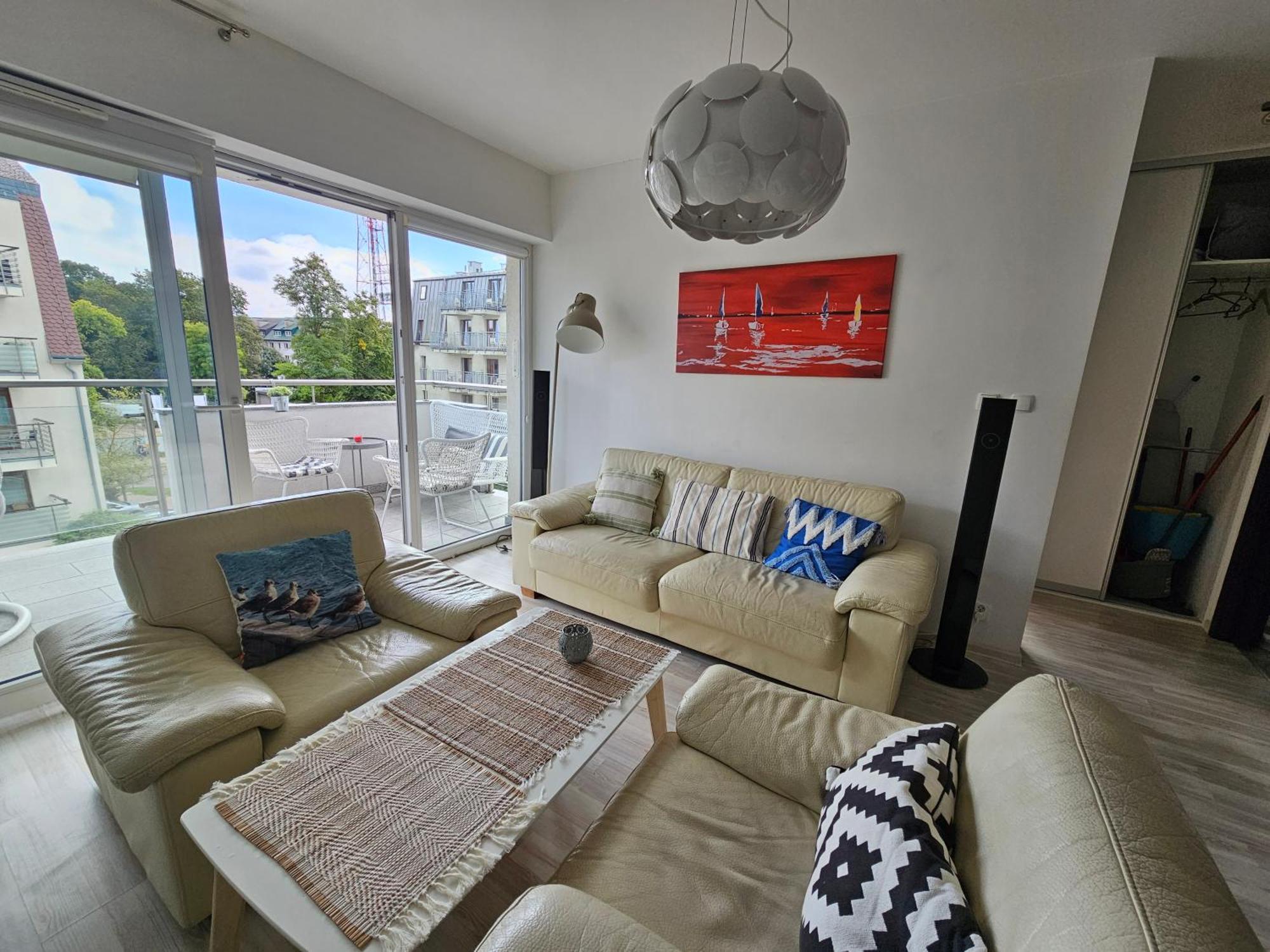 Stella Baltic Big Terrace 3 Zimmer Frei Parking Swinoujscie Exterior photo